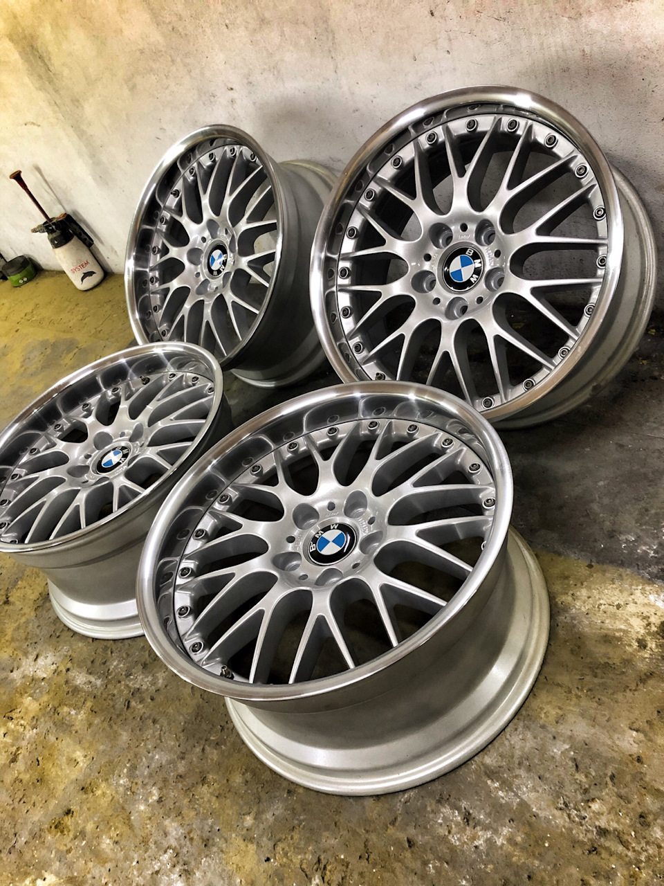 Тапки на літо BBS rs r18 + Continental 2