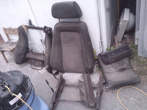 Сидіння Recaro Дочекався таки=) Відвіз до Ремонту))) 1