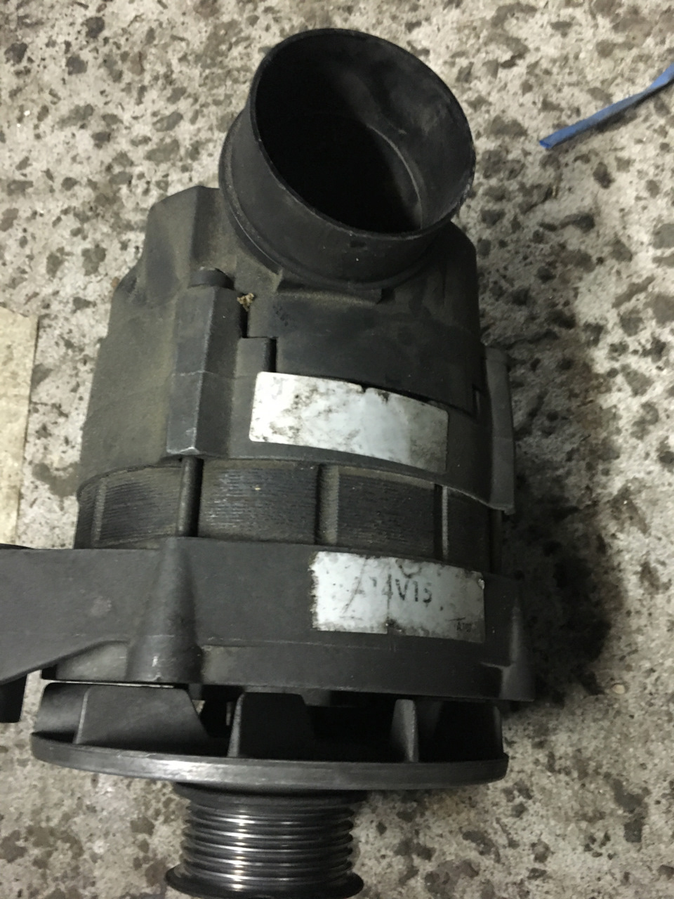 заміна генератора valeo на bosch 140A 0120465031 на m50 3