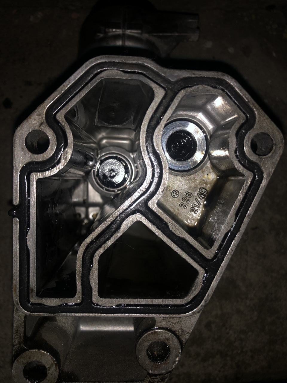 Заміна клапана масляної склянки, ТО 8 3