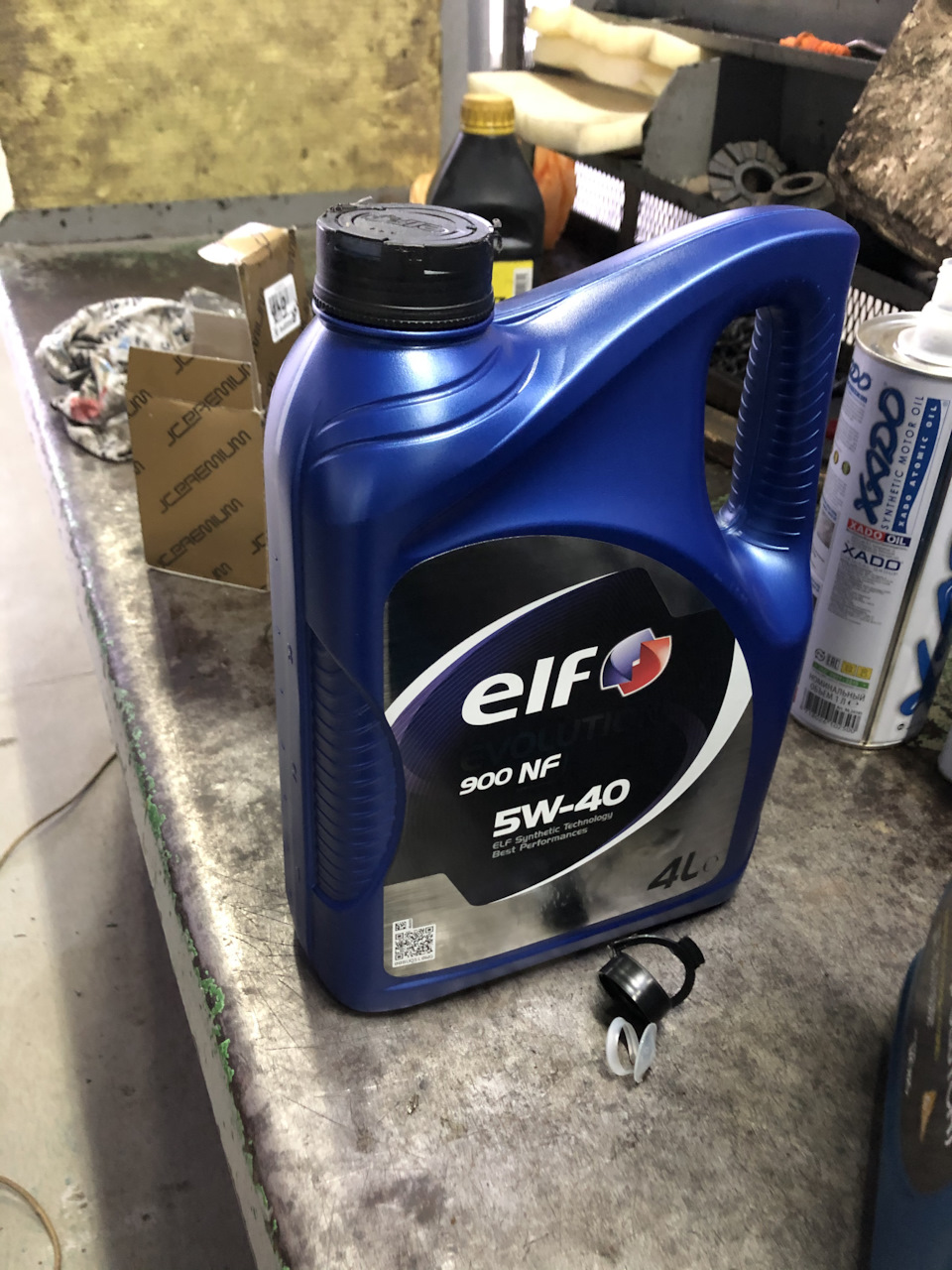 Заміна мастила elf 5w40 5