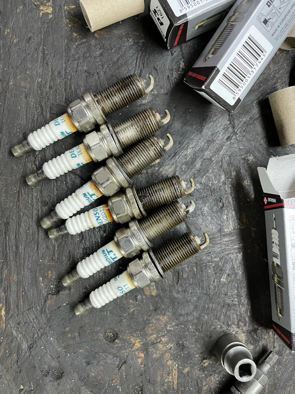 ТО (заміна свічок запалювання): що сталося з Denso за 30 000 км?