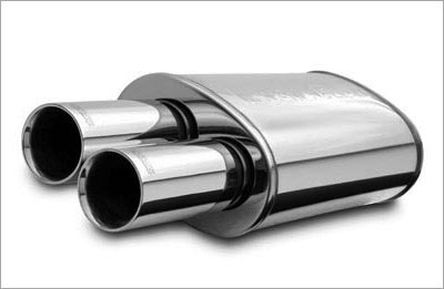 Установка банки Magnaflow 1