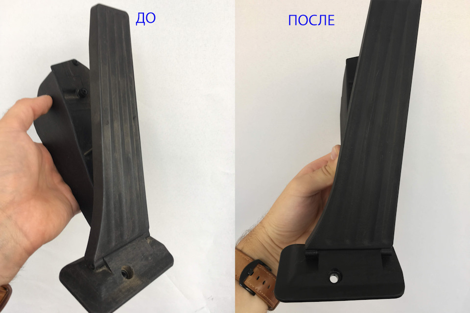Чистка педалі газу 4