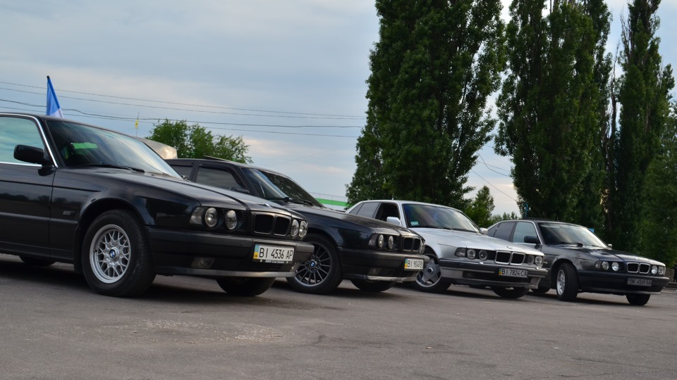 Перша зустріч BMW E-34/32 CLUB-КРЕМЕНЧУК. 2
