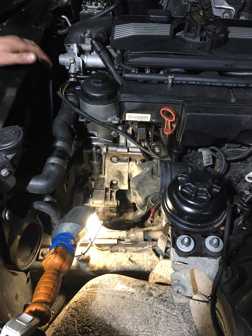 Заміна мастила та прокладки масляної склянки) 5