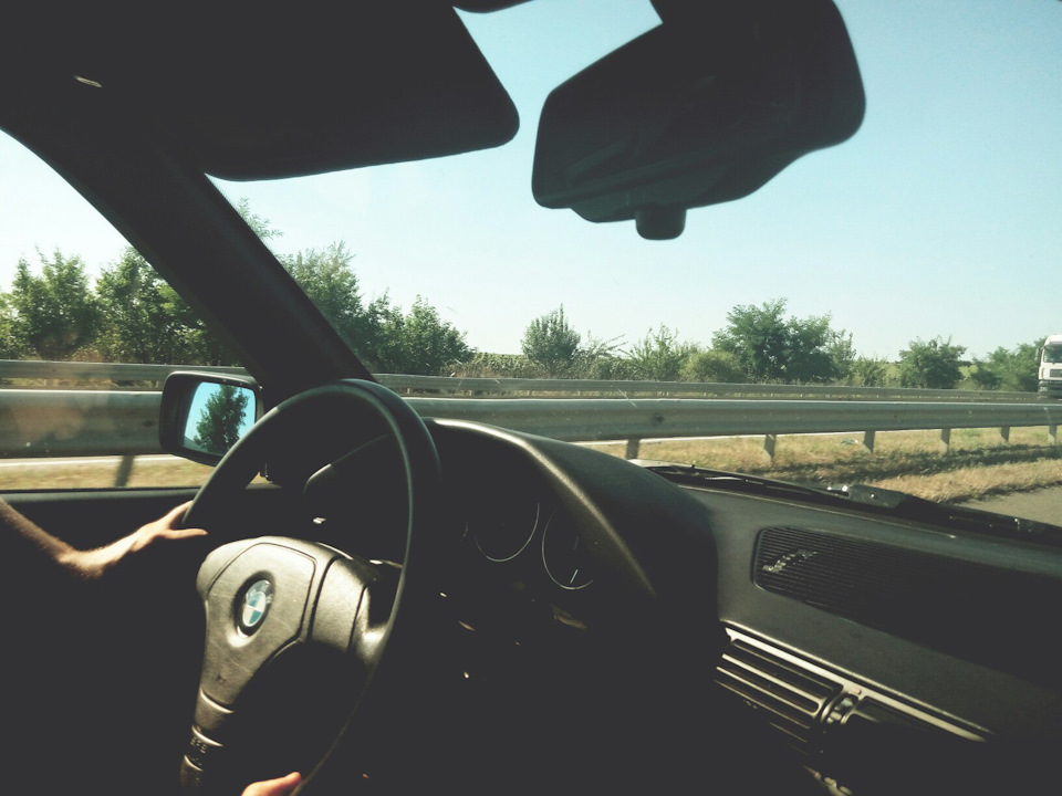 BMW e34 dash rings chrome 4