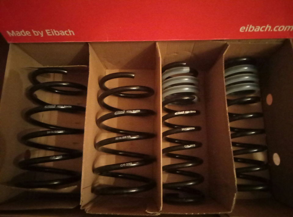 Eibach - Pro-Kit, нові датчики, ARAL, полірування дисків 2