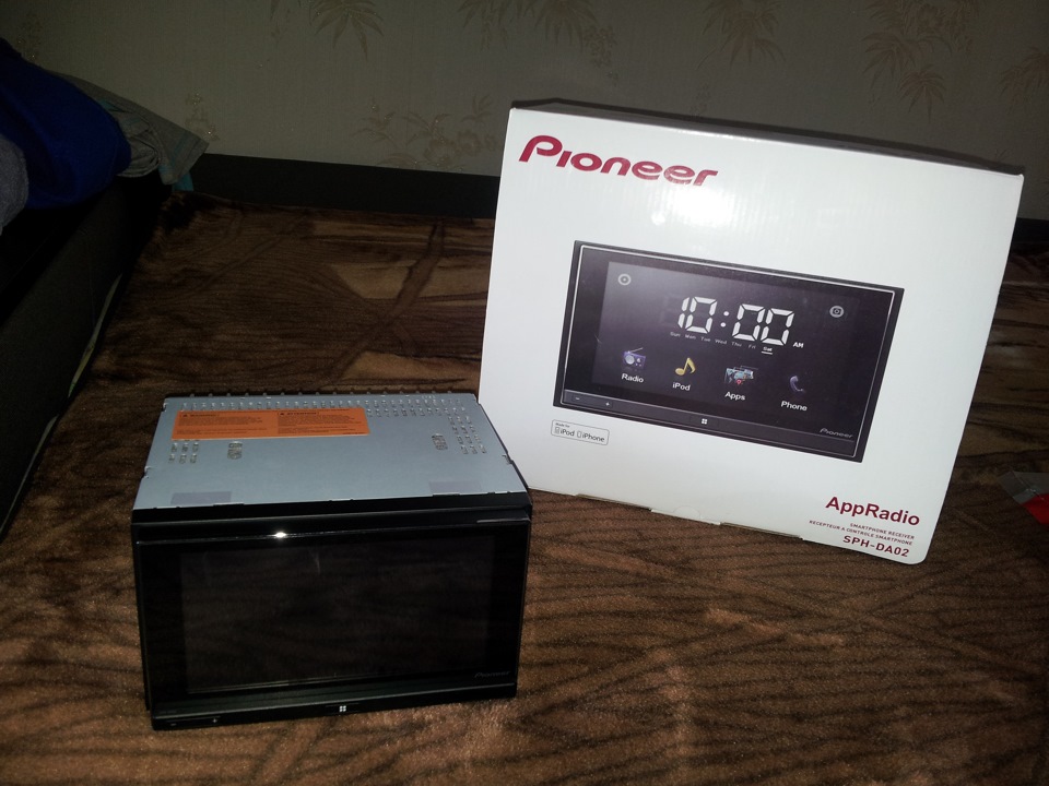 Придбання 2 din магнітоли Pioneer та декоративної рамки CARAV=))) 1