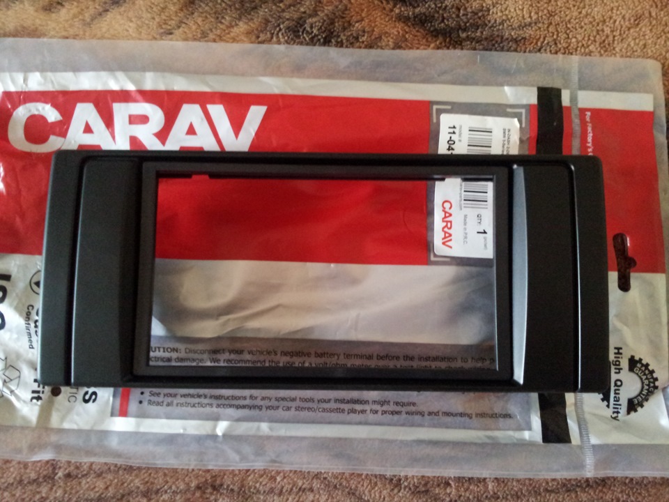 Придбання 2 din магнітоли Pioneer та декоративної рамки CARAV=))) 4