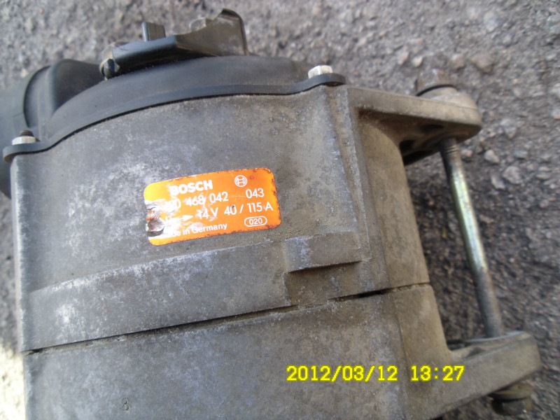 Генератор BOSCH 115A 2