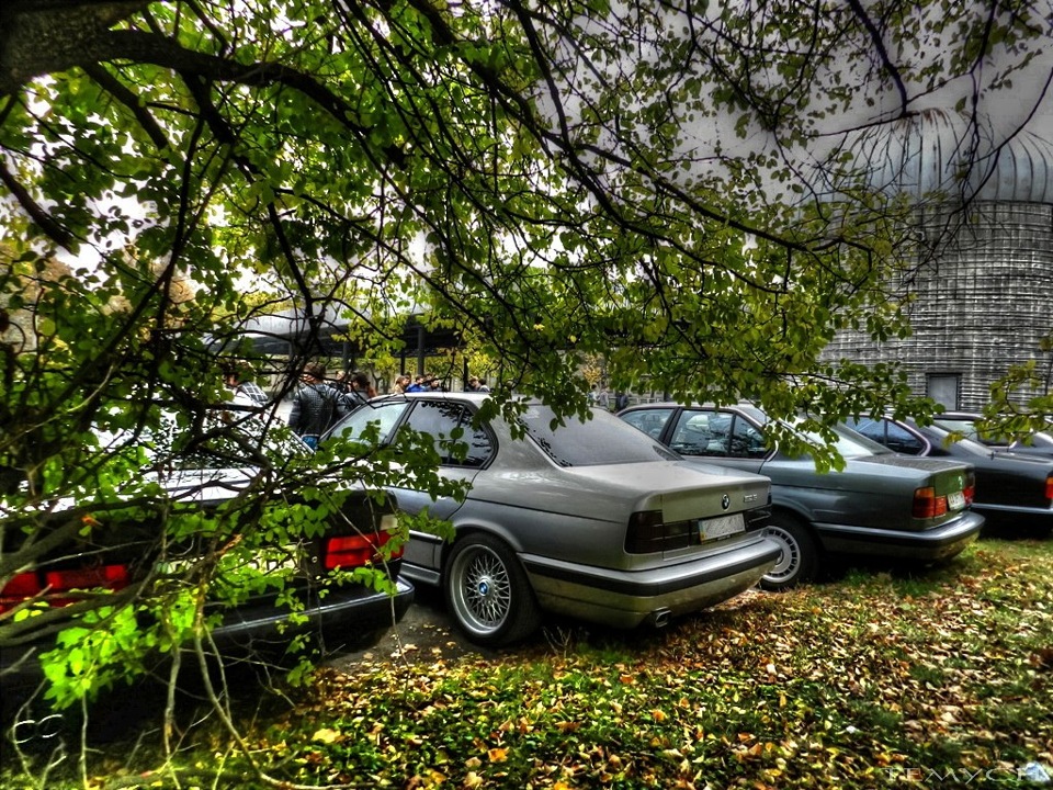 Зустріч клубу BMW e34 на ВДНГ 3