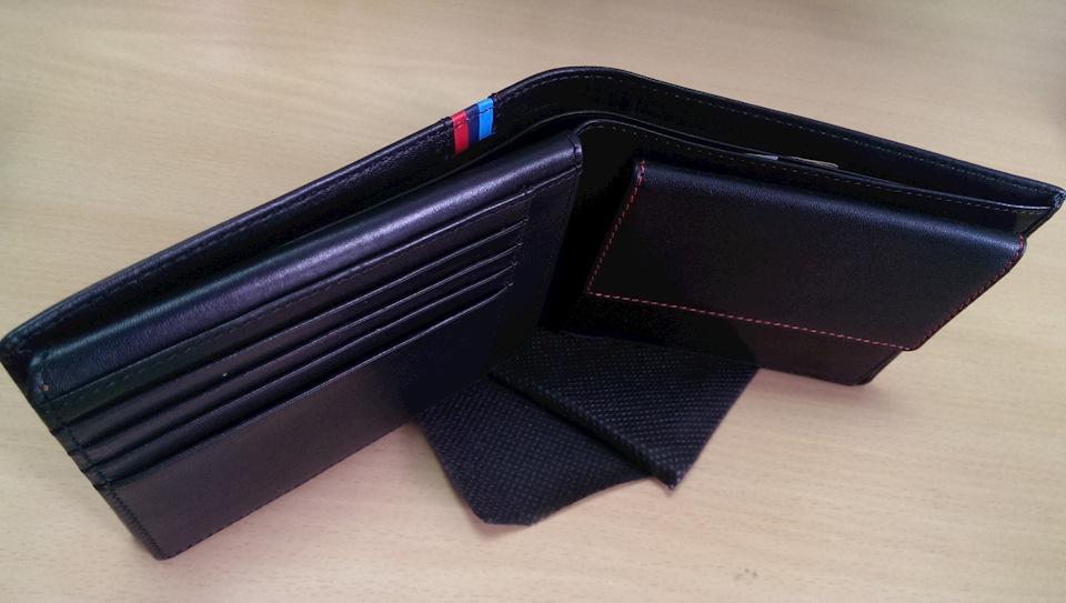 BMW ///M leather wallet 3