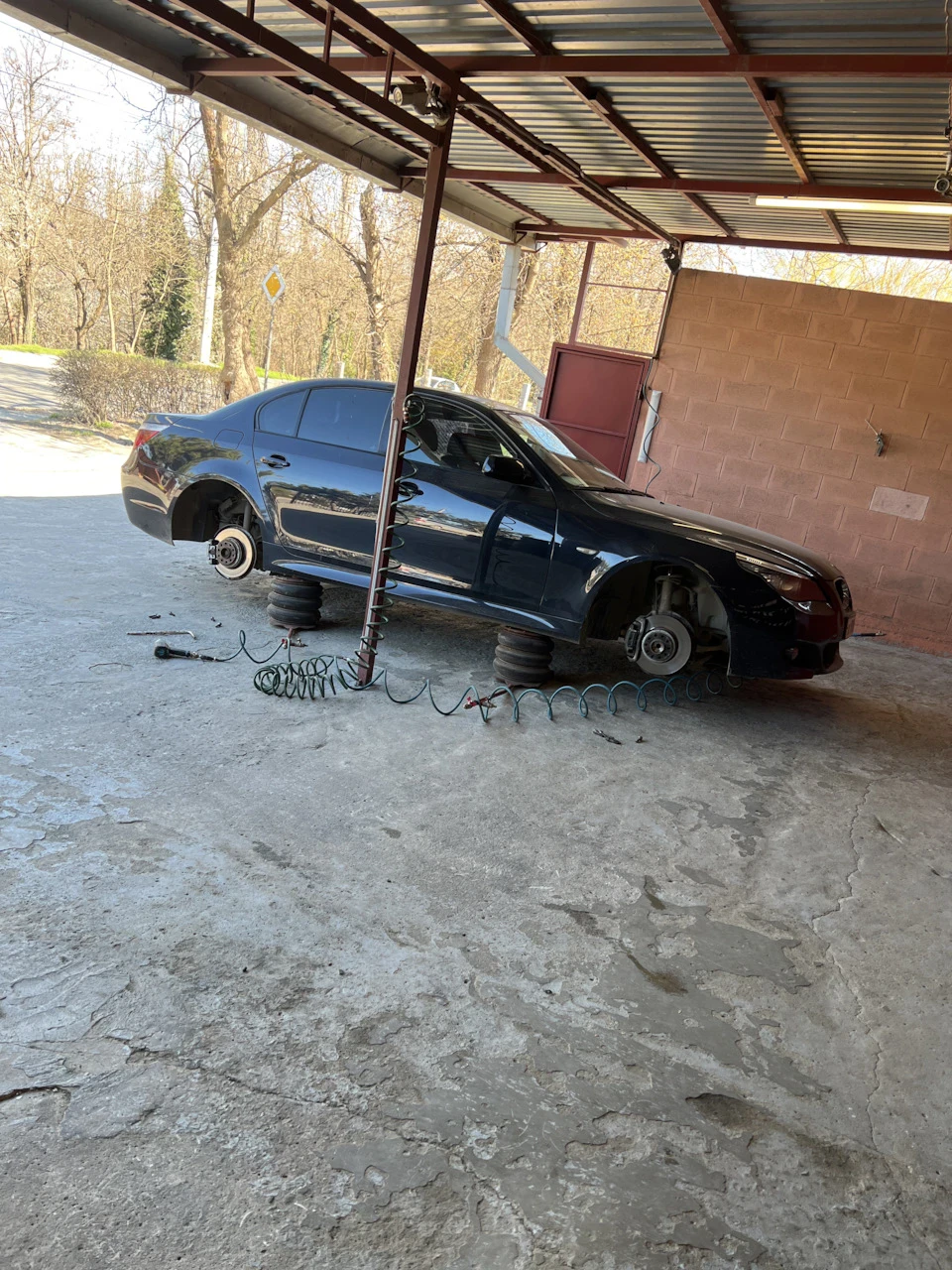 5. Нова літня гума та правка дисків BMW E60 520d