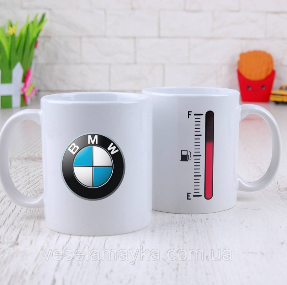 Кухля-хамелеон Заправка BMW (Tank Up BMW) 1