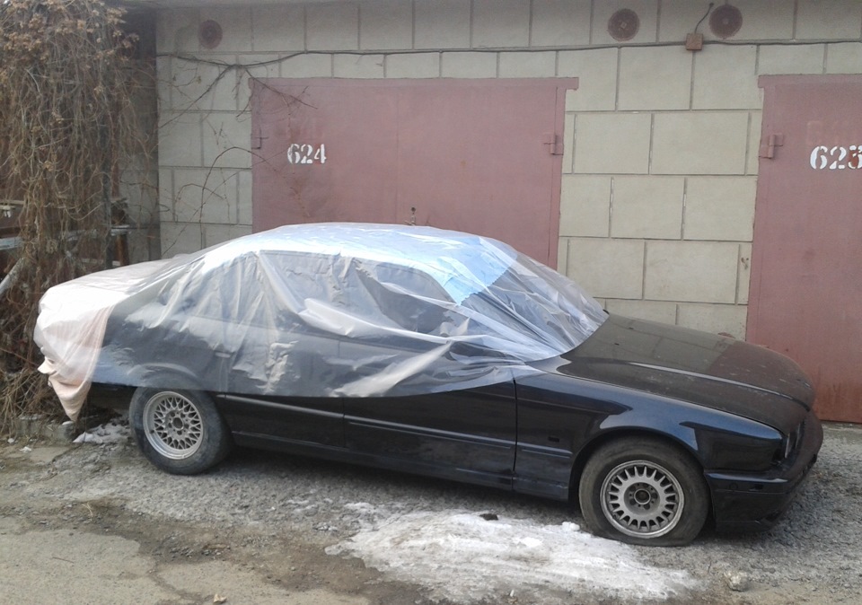 Повне фарбування машини у рідний колір DIAMANTSCHWARZ METALLIC частина 2 1