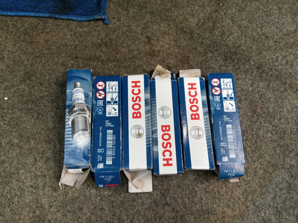 Свічки Bosch 3