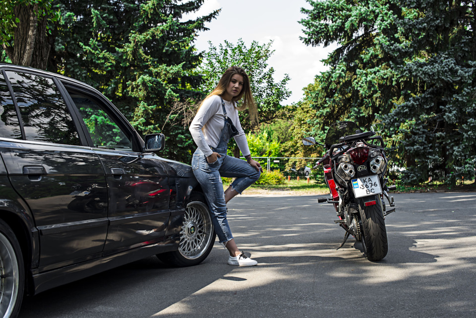 Фотосет з байком Honda VFR 4