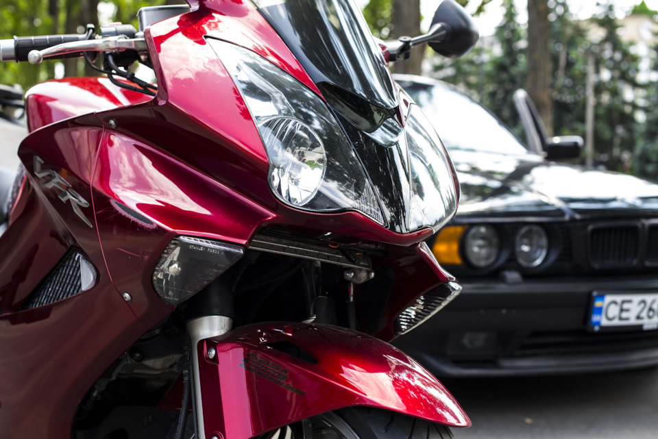 Фотосет з байком Honda VFR 3