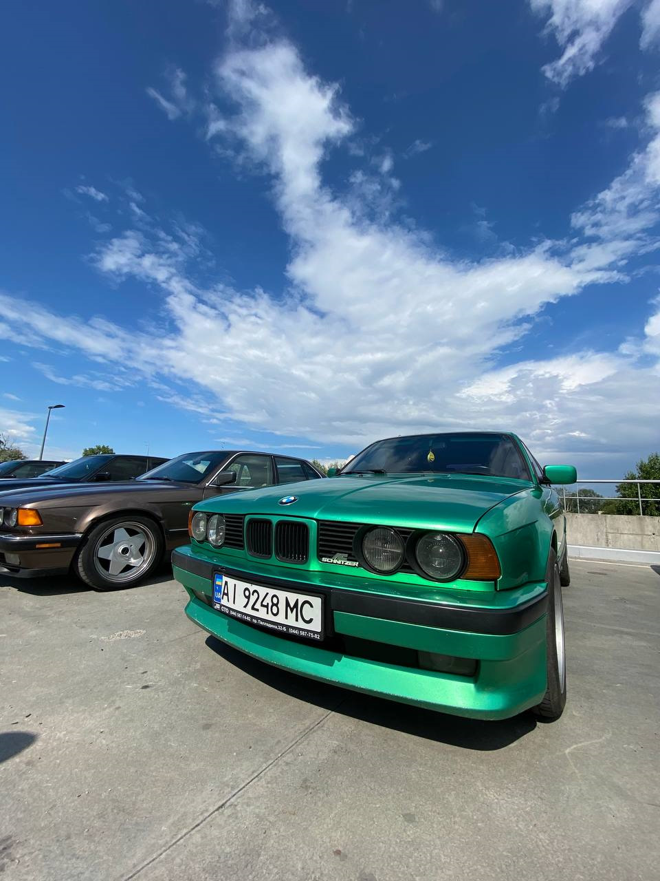 Пробіг київських BMW E34 5
