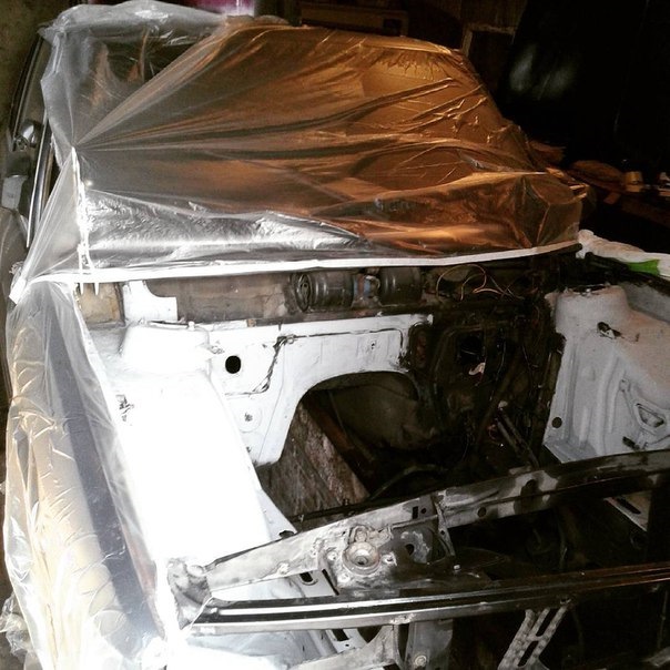 Встановлення m60b30 у BMW e28. 2.0 5