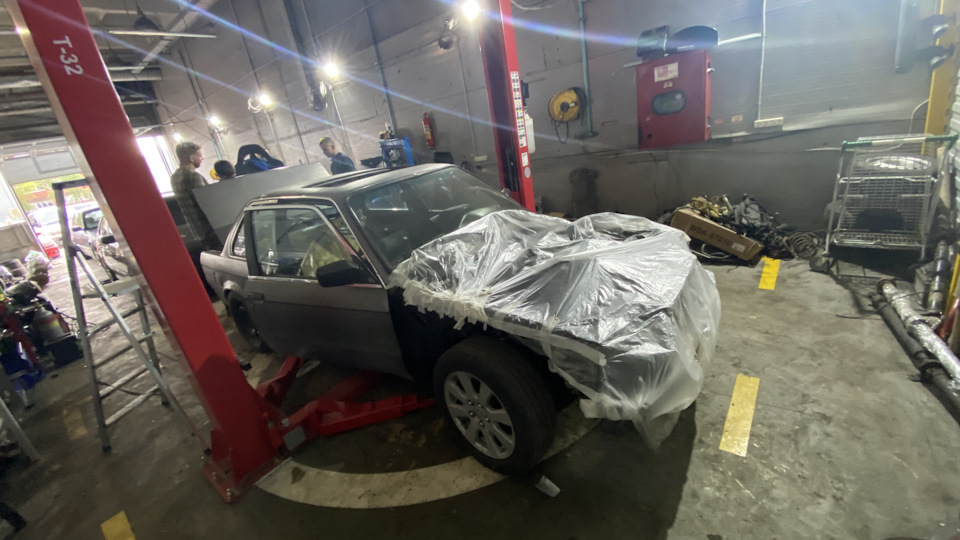 Прикладка гальм від Toyota Celsior 5