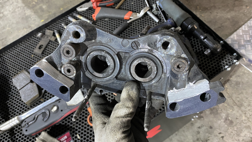 Тормоза Brembo e38 в е34 частина 2 4
