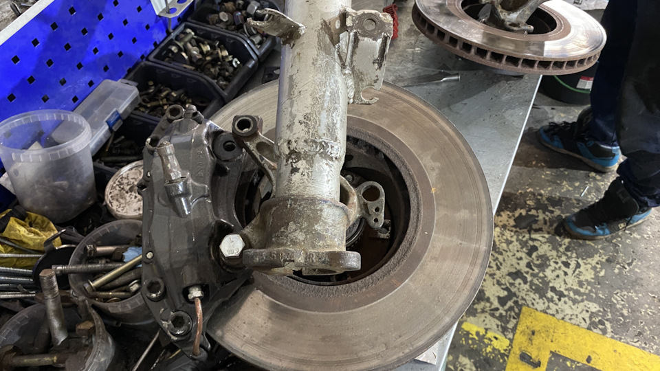 Тормоза Brembo e38 в е34 частина 2 2