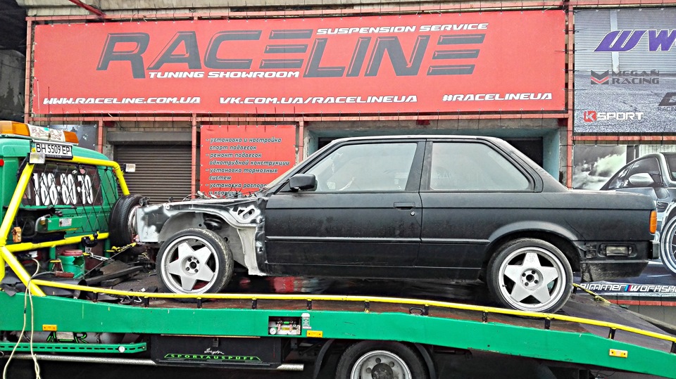 Хто ще не стежить за нашим проектом BMW Е30 RACELINE 1