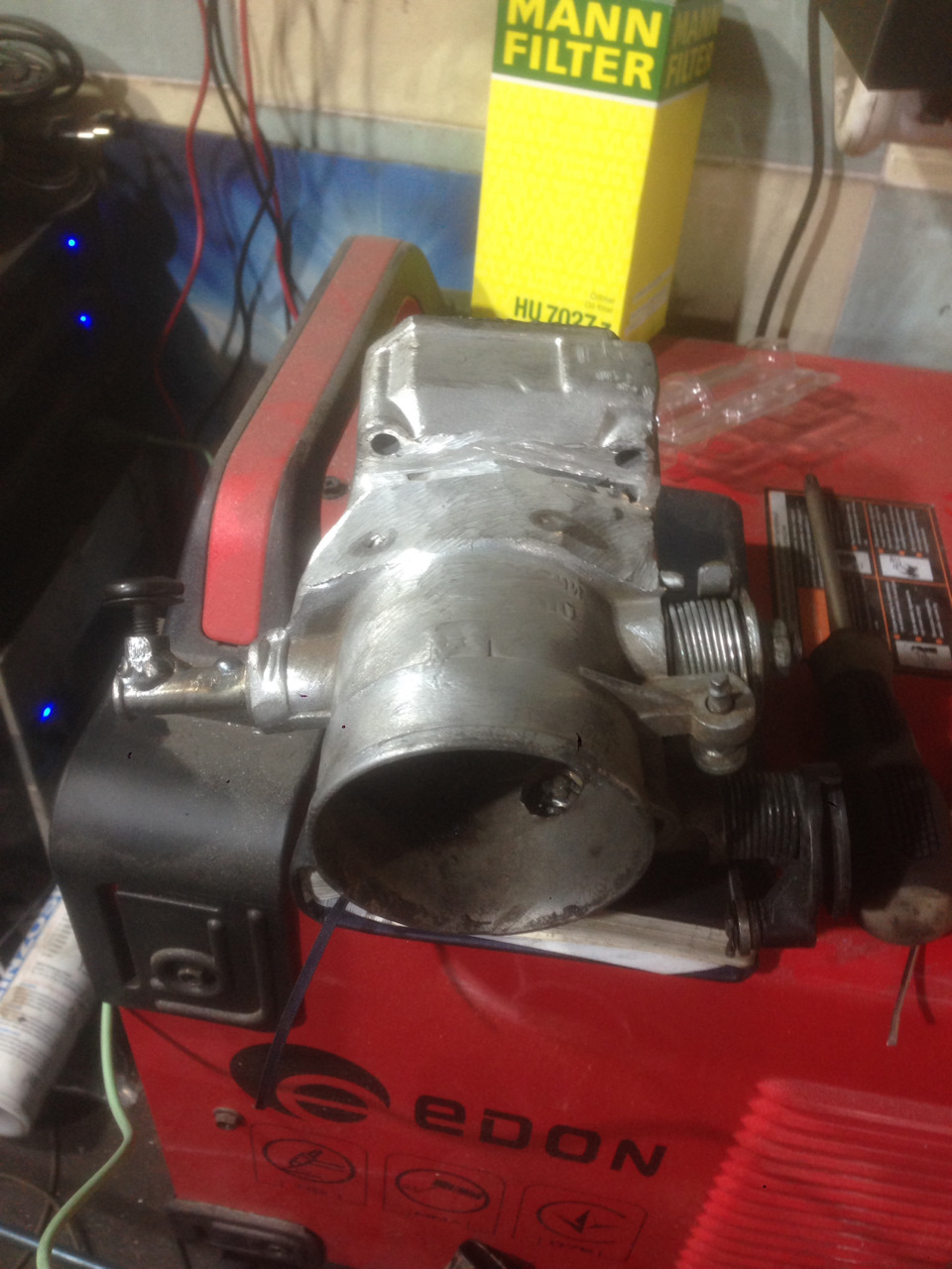 Дроселі від газелі та механічна педаль 1