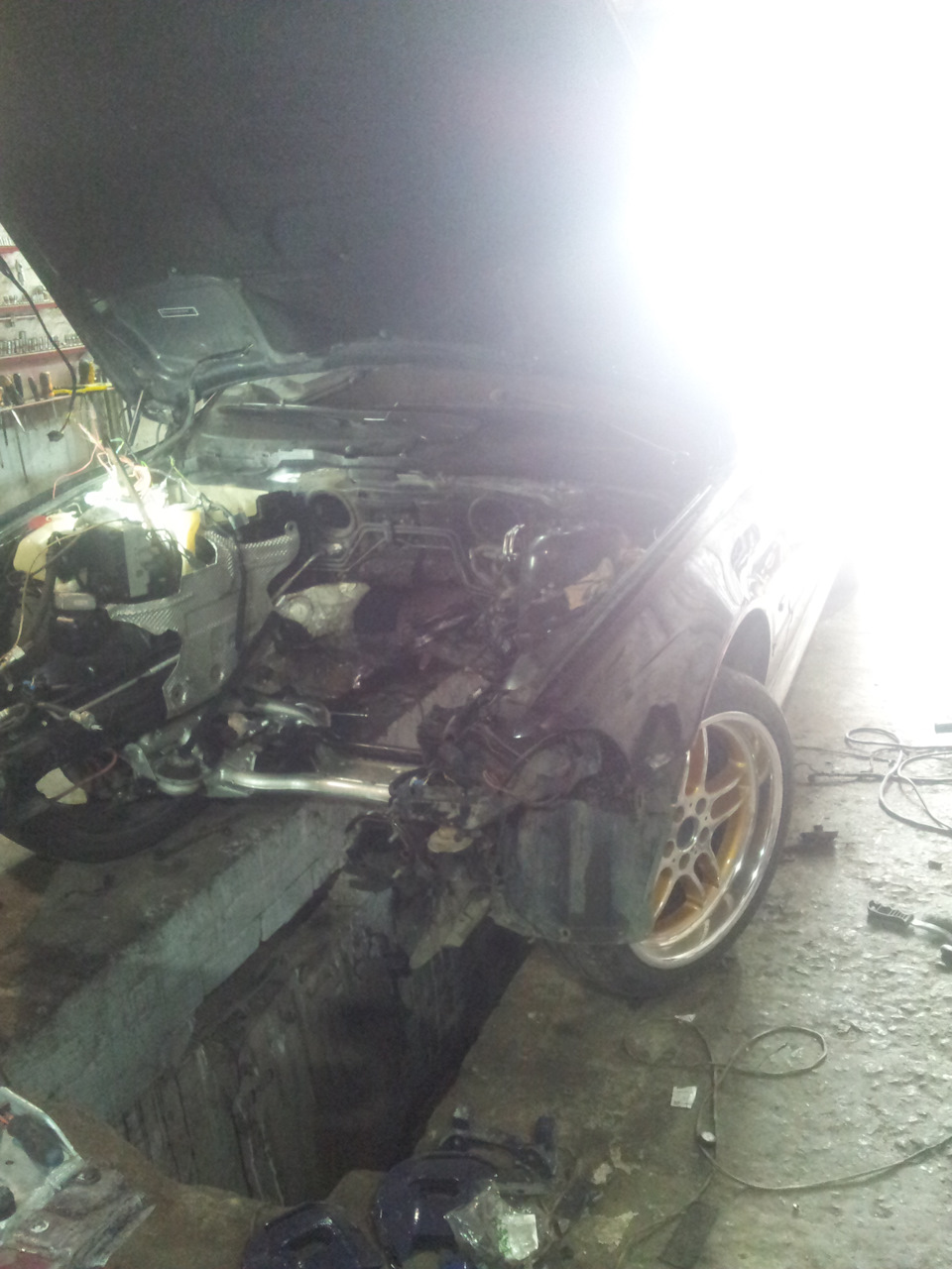 Встановлення М52TU на ходовку від V8 1