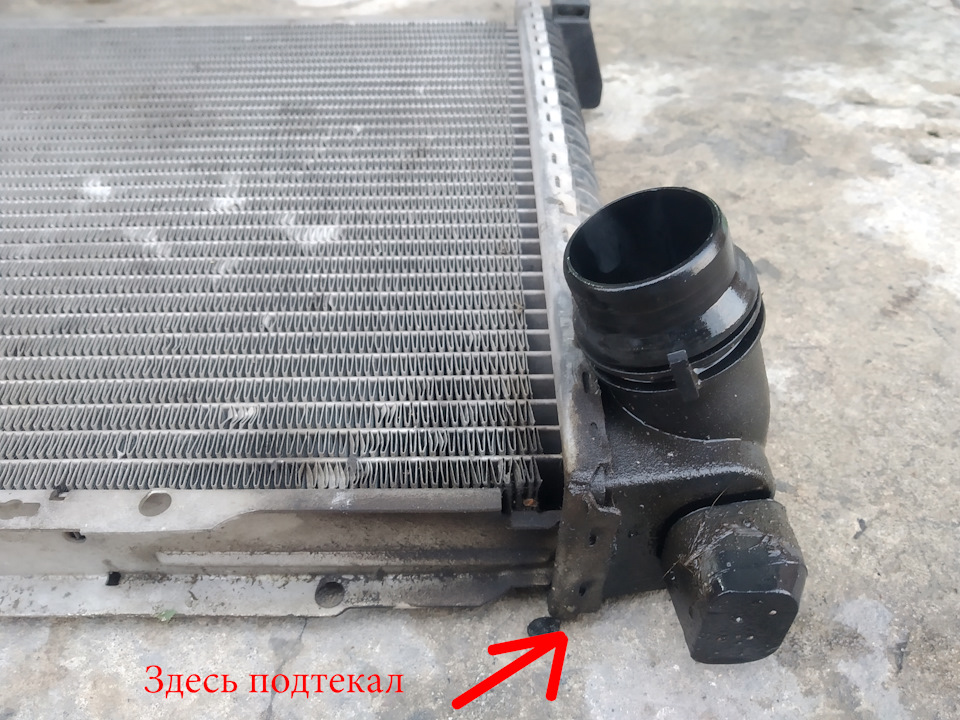 Заміна радіатора М57D30 2