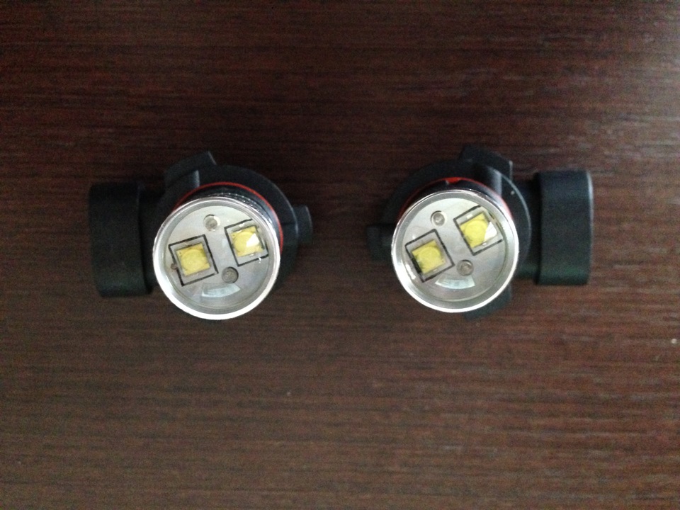 LED в ПТФ 1