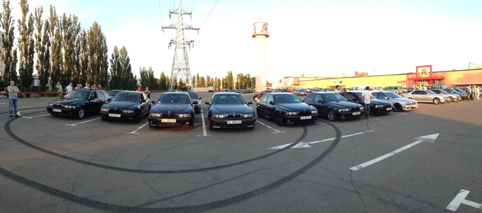 Зустріч любителів BMW e39
