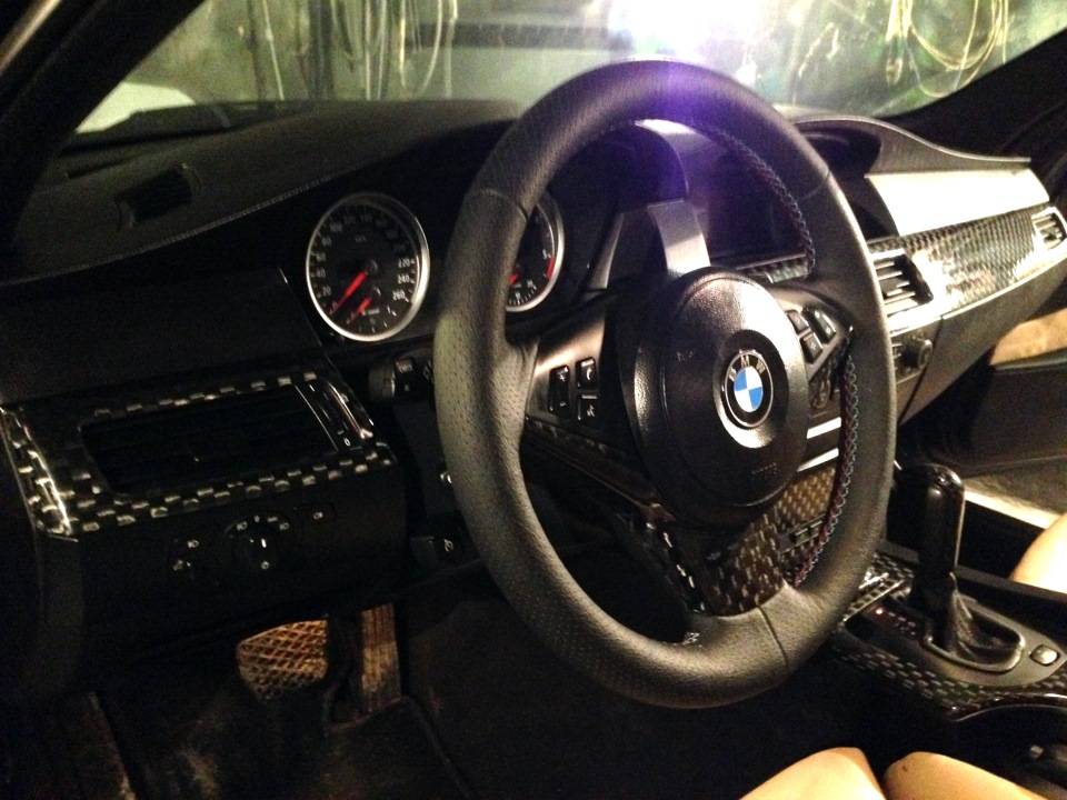 Карбон Mansory в салон E60 3