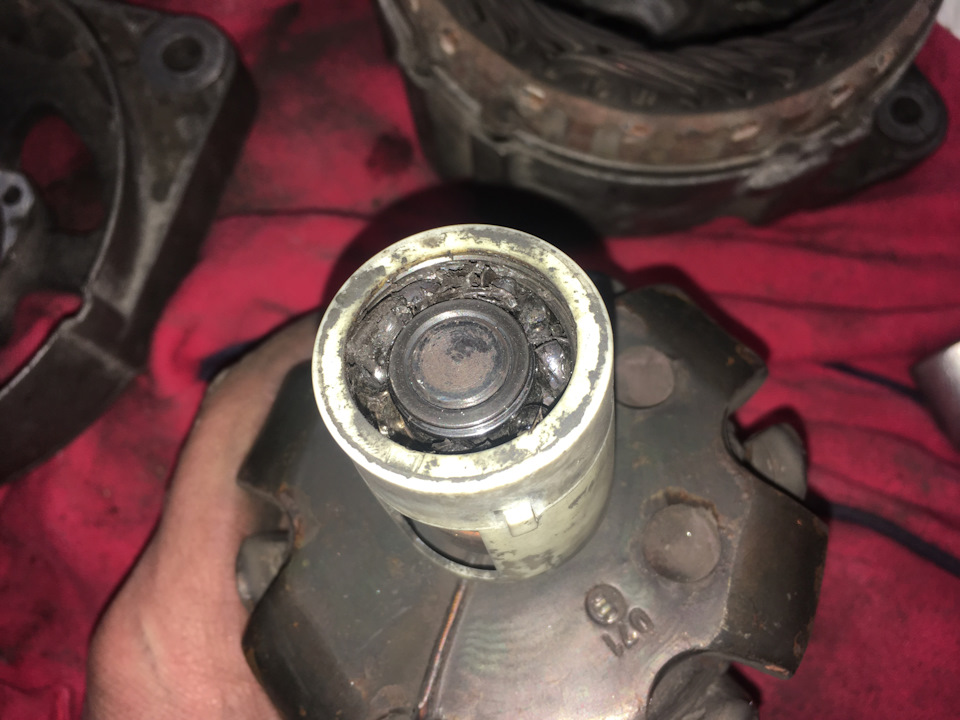 Ремонт генератора BMW E34 Bosch 12v. 140A. 2