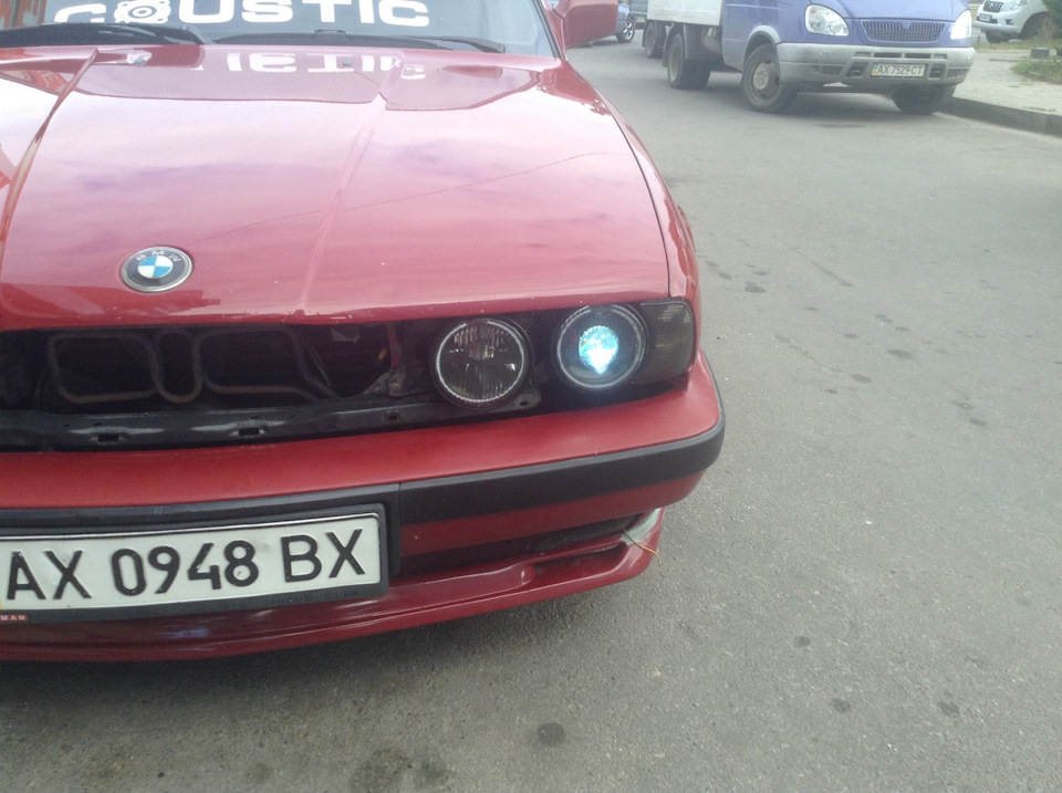 Автосвітло в BMW e34 - вірніше його відсутність. 4