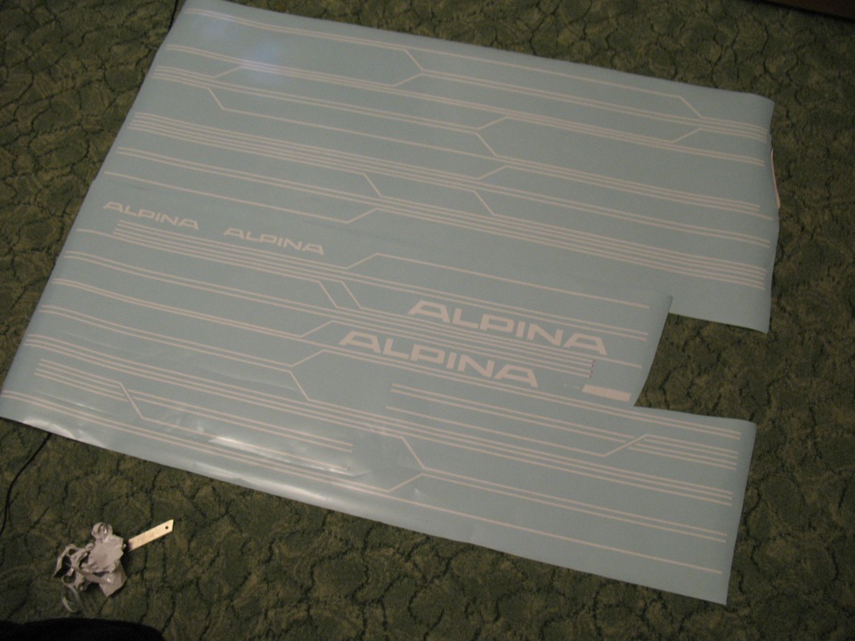 Наклейки Alpina 4