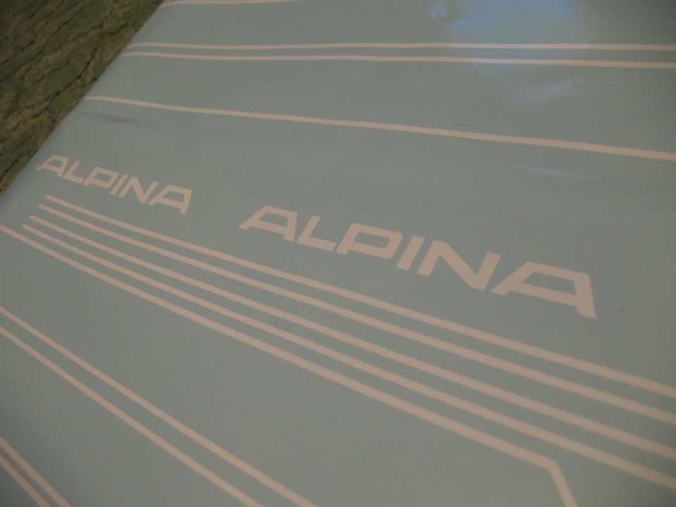 Наклейки Alpina 2
