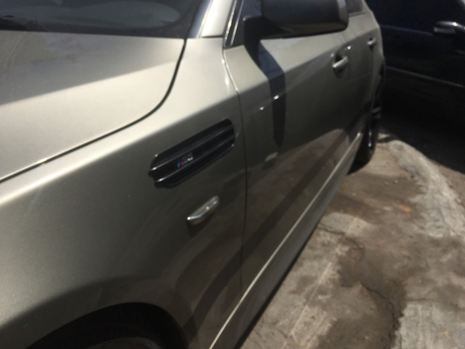 M5 side fenders (зябра в крила) 5