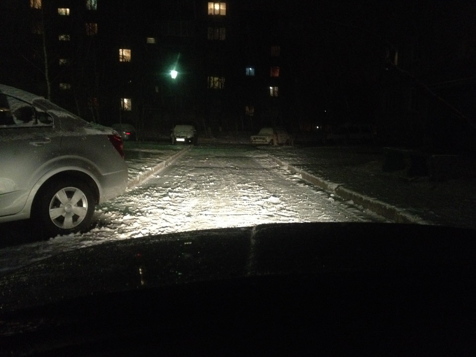 Перший нормальний сніг на Good Year Ultra Grip Ice Arctic 1