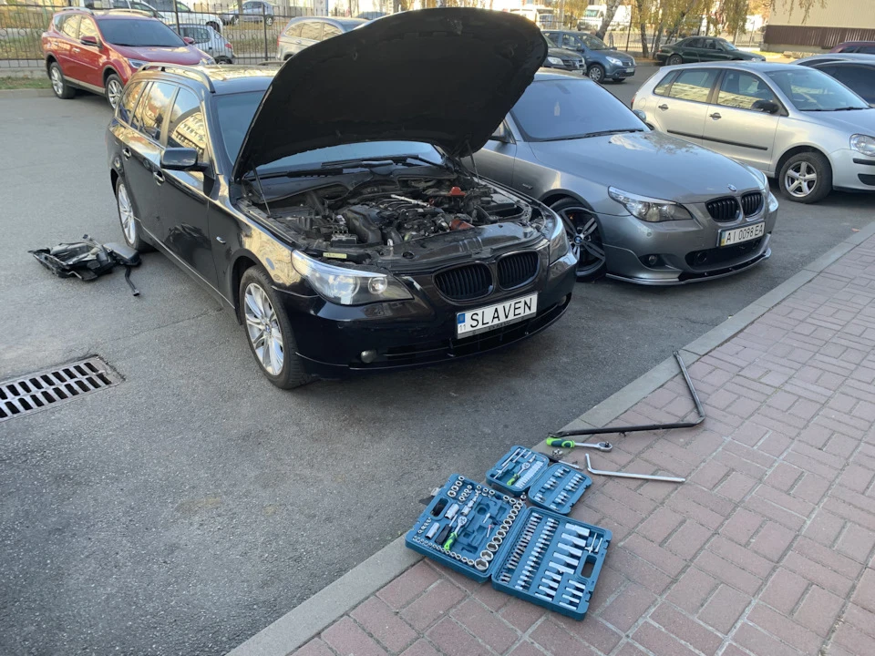 Заміна масла, масляного фільтра, ущільнювальних кілець на впуску та встановлення заглушок вихрових заслінок