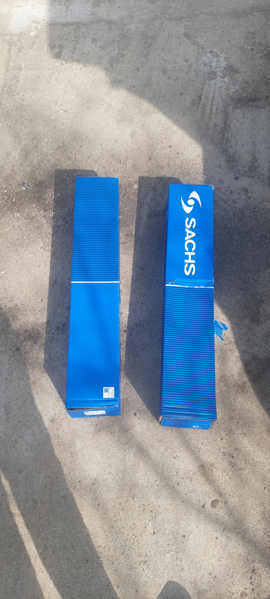 Заміна задніх амортизаторів, Sachs 4