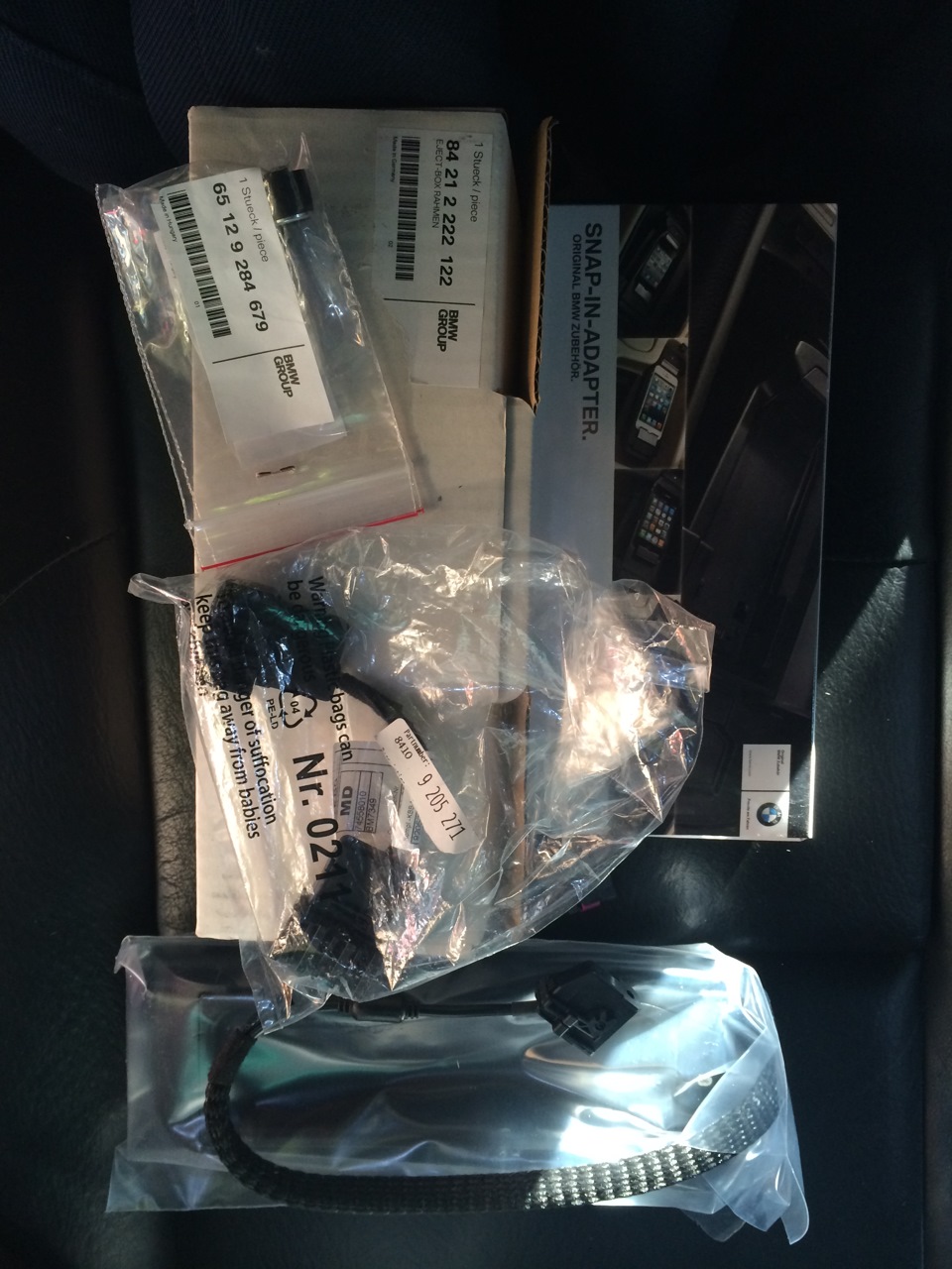 Original Snap in adapter BMW + BONUS 2