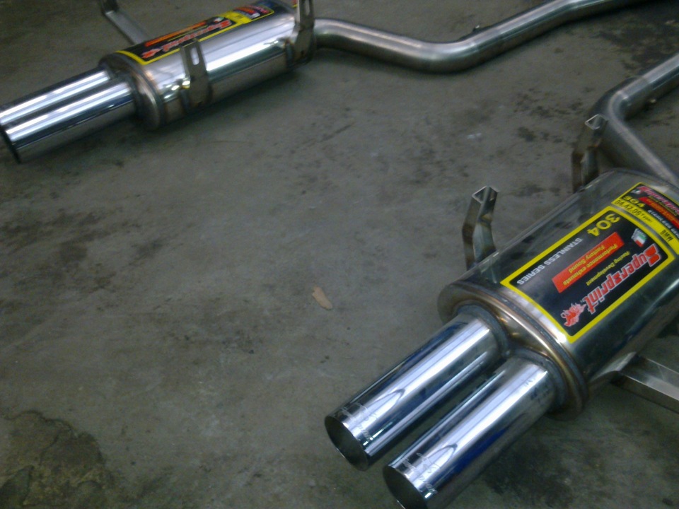 #2 Реалізація потужності > Випуск Supersprint full exhaust system 3