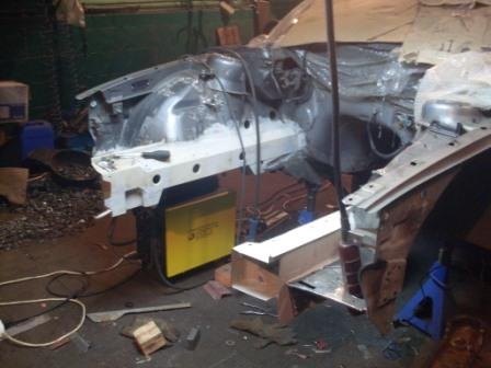 SWAP S85V10 / Stage 17 (Чорнові лонжерони) 2