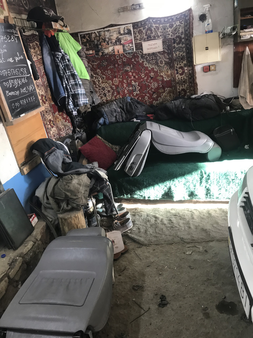 Тимчасове електросідло з е39 2