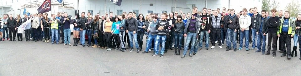 День автомобіліста 2012. Автопробіг. Частина1