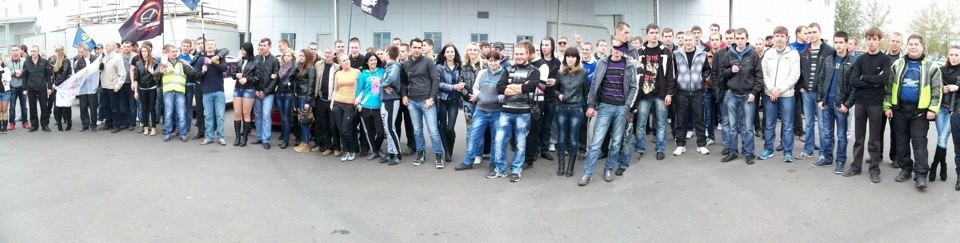 День автомобіліста 2012. Автопробіг. Частина1 1