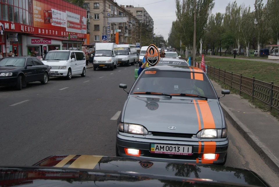 День автомобіліста 2012. Автопробіг. Частина2